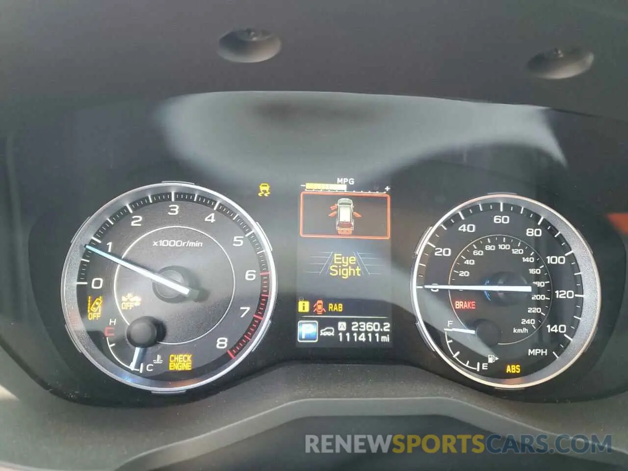 9 Photograph of a damaged car 4S4WMARD3K3413361 SUBARU ASCENT 2019