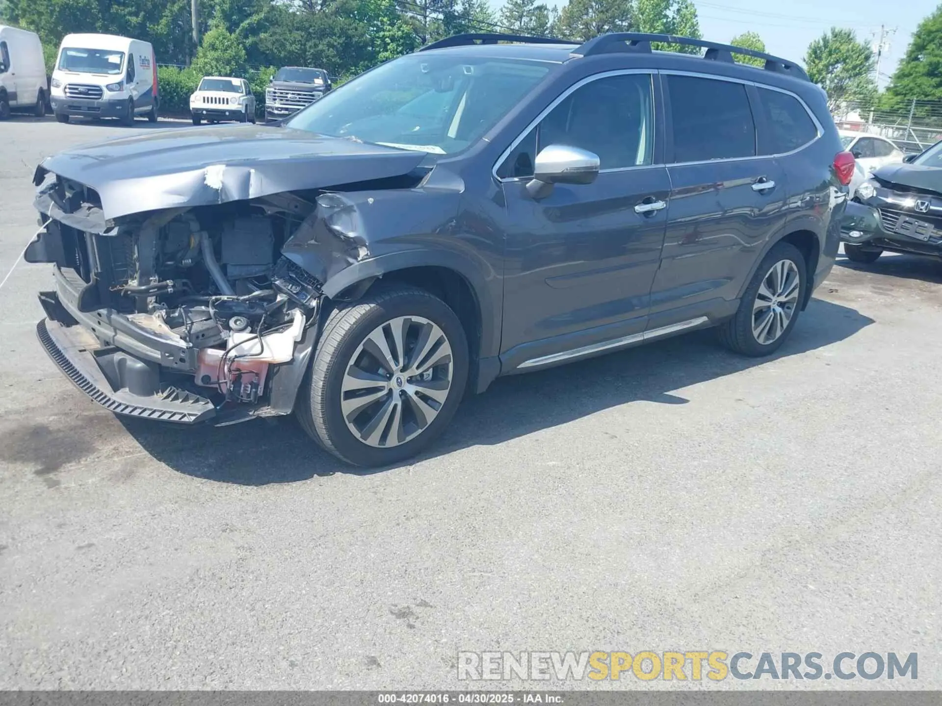 2 Photograph of a damaged car 4S4WMARD3K3420715 SUBARU ASCENT 2019