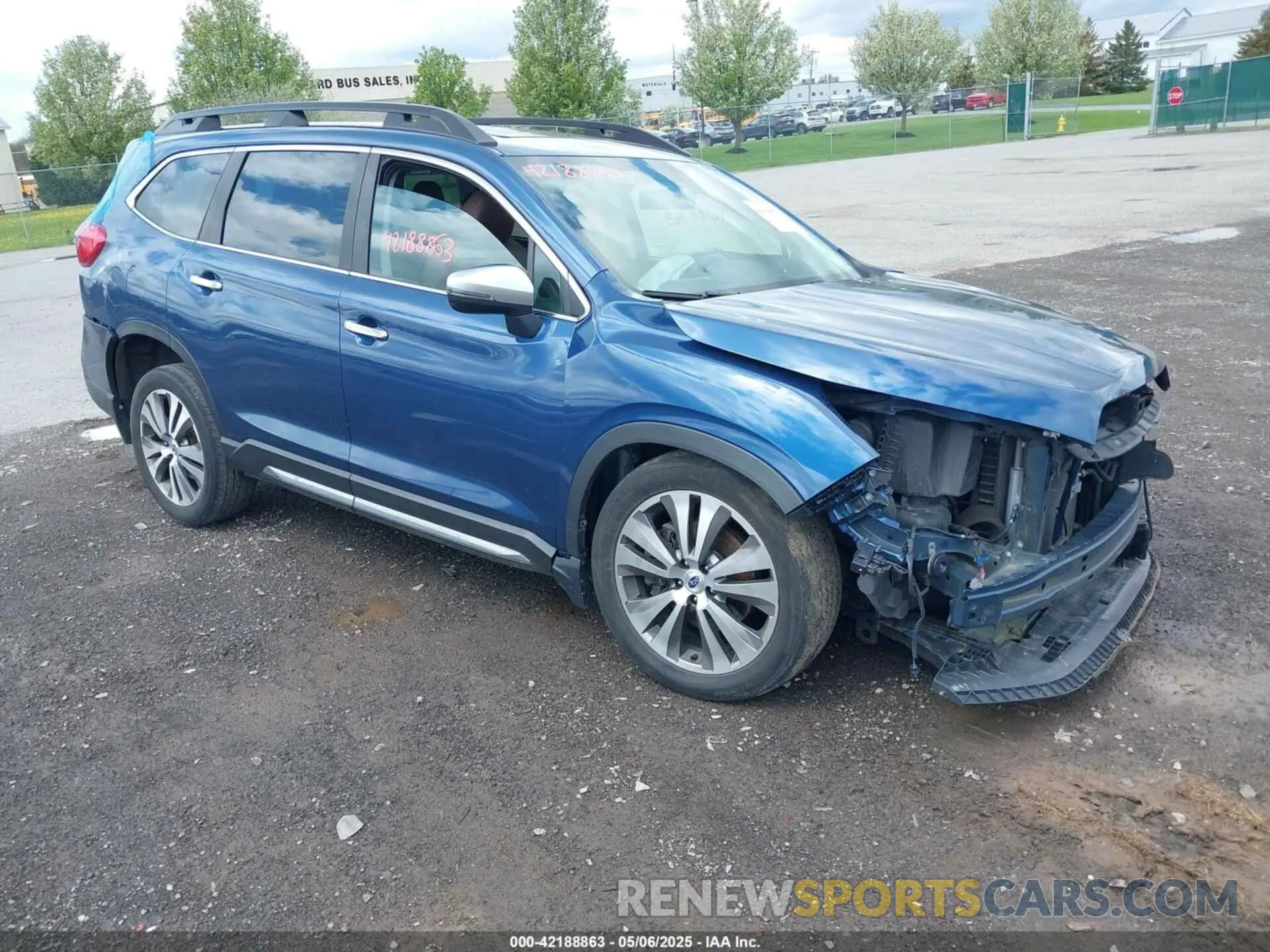 1 Photograph of a damaged car 4S4WMARD3K3445534 SUBARU ASCENT 2019