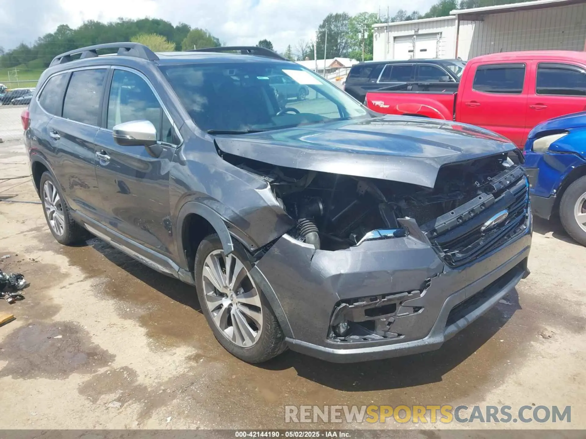 1 Photograph of a damaged car 4S4WMARD3K3452693 SUBARU ASCENT 2019