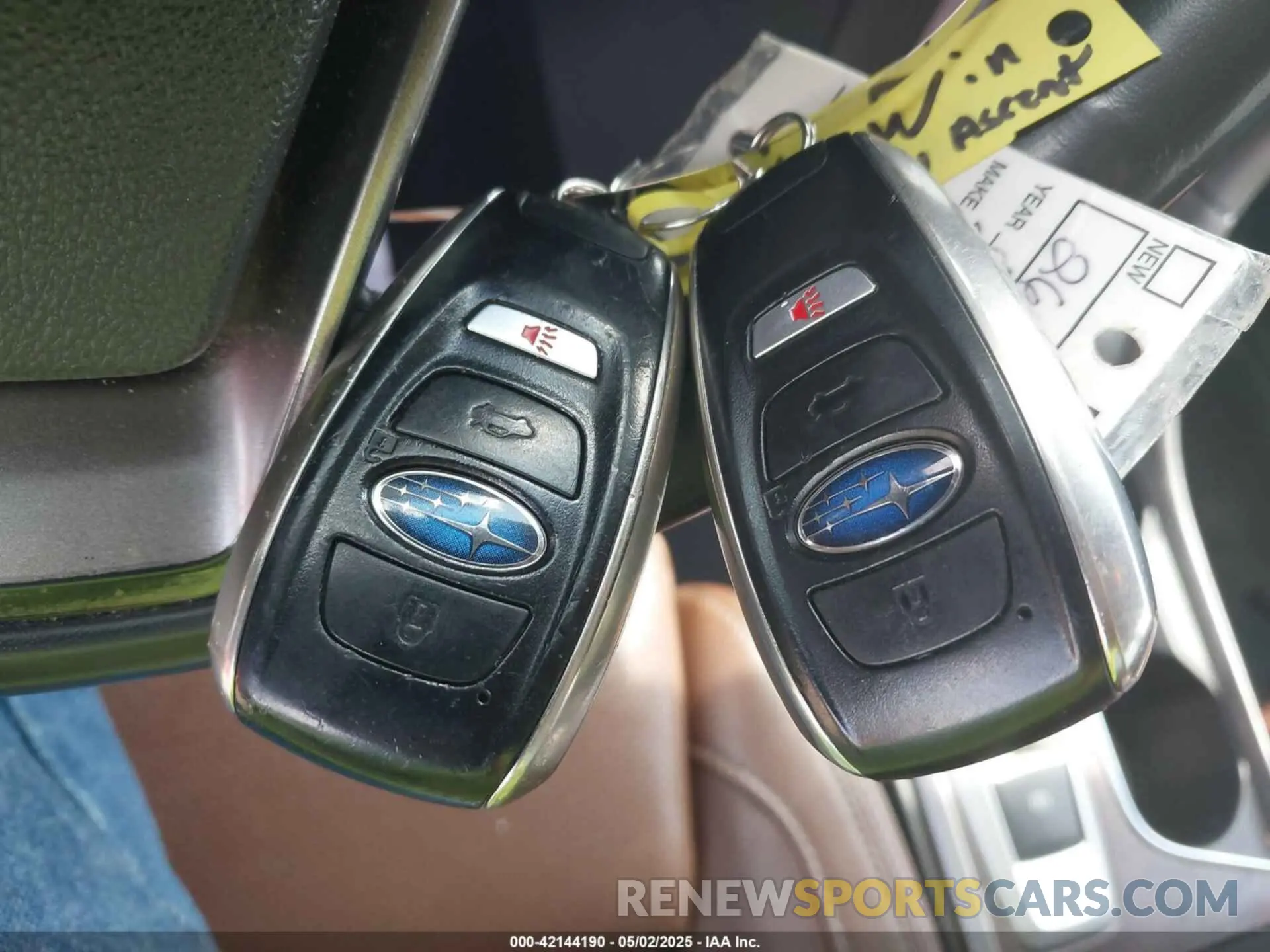 11 Photograph of a damaged car 4S4WMARD3K3452693 SUBARU ASCENT 2019