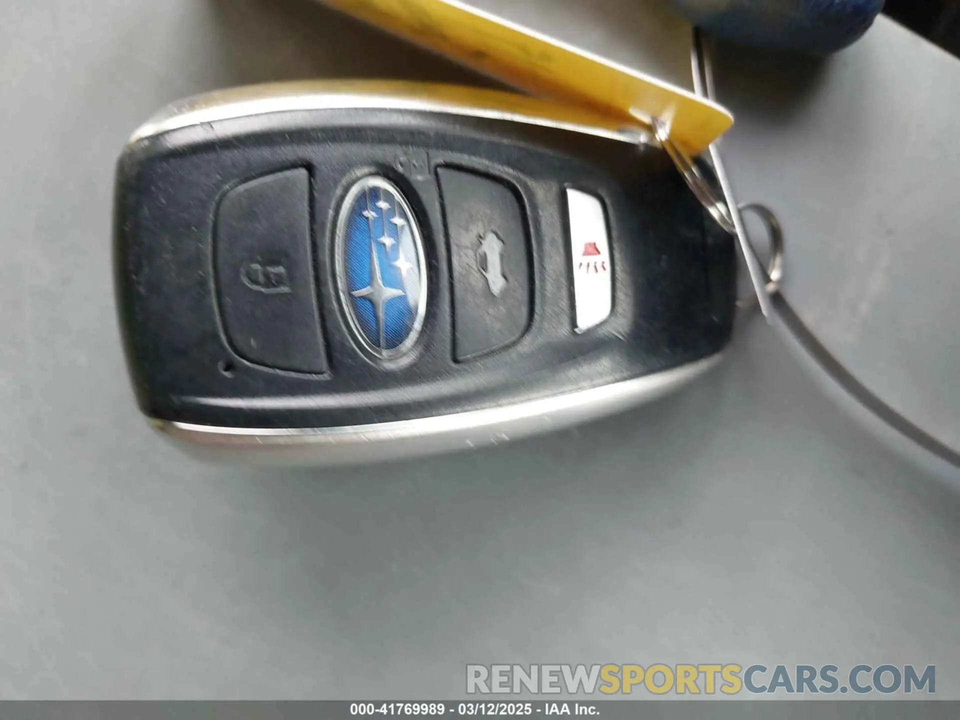 11 Photograph of a damaged car 4S4WMARD7K3439655 SUBARU ASCENT 2019