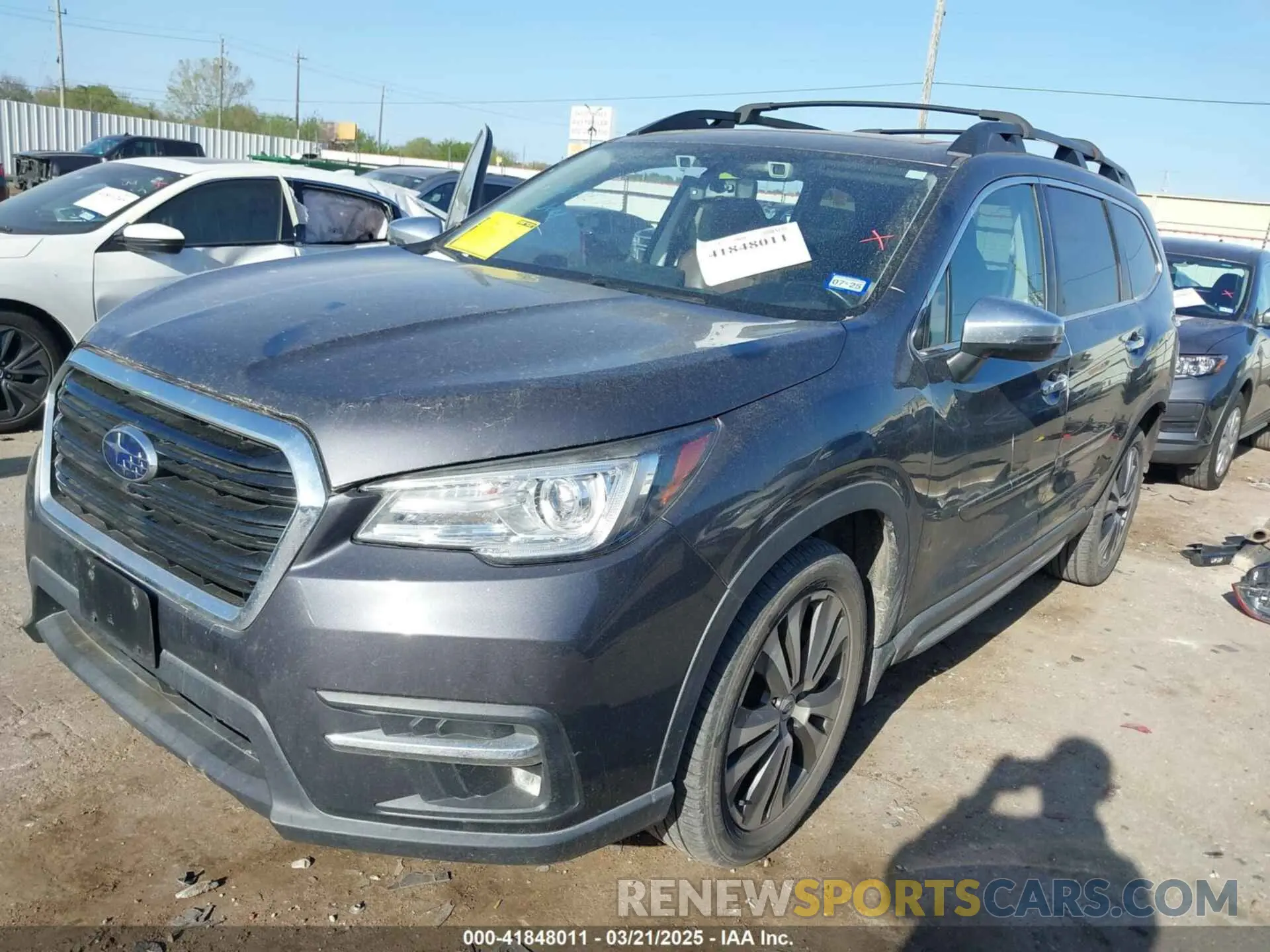 2 Photograph of a damaged car 4S4WMARD7K3483428 SUBARU ASCENT 2019