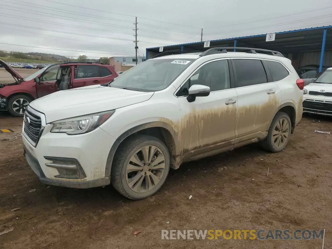 1 Photograph of a damaged car 4S4WMARD8K3426963 SUBARU ASCENT 2019