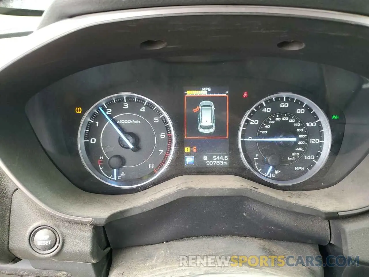 9 Photograph of a damaged car 4S4WMARD8K3426963 SUBARU ASCENT 2019