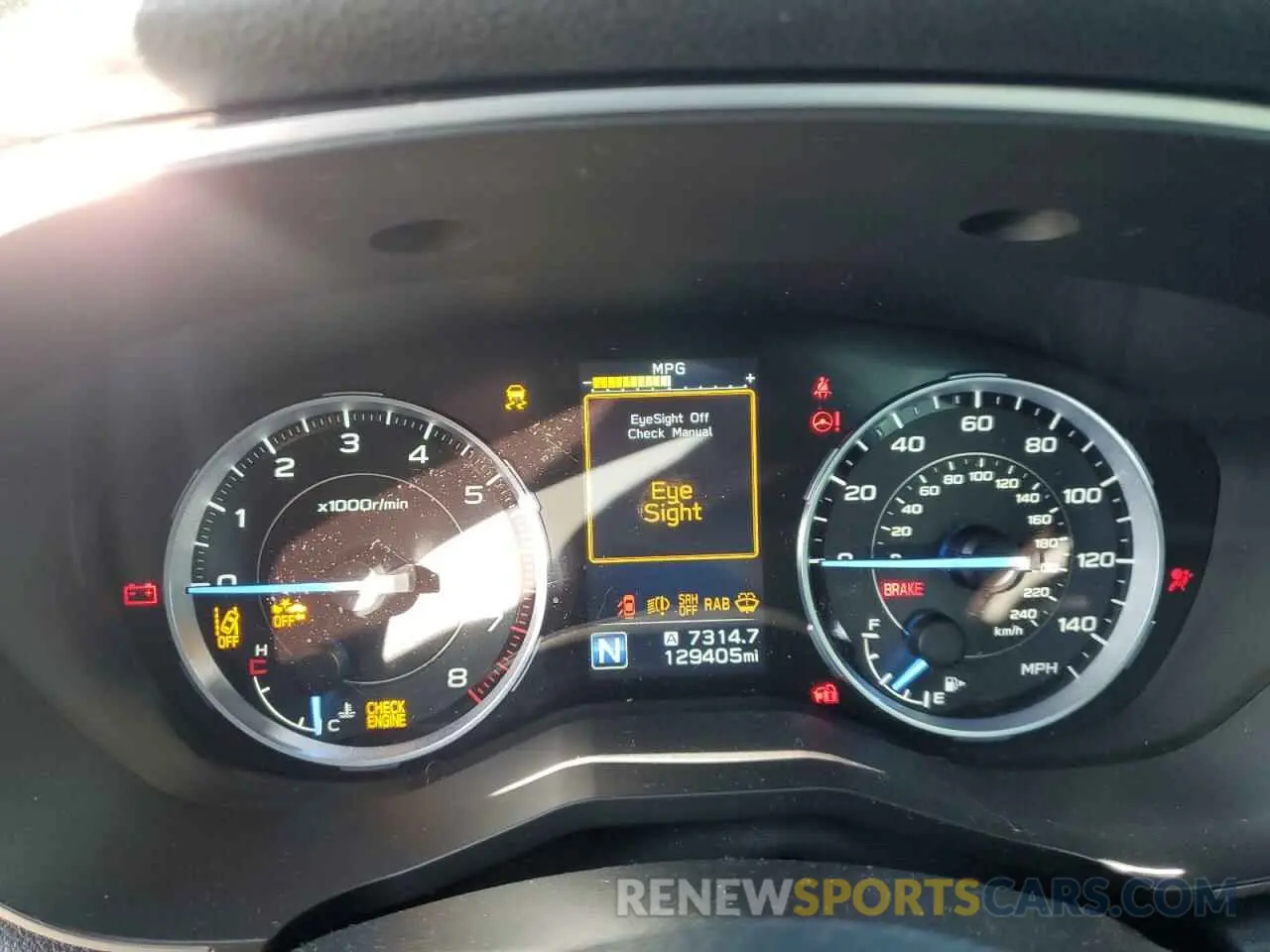 9 Photograph of a damaged car 4S4WMARD8K3431287 SUBARU ASCENT 2019