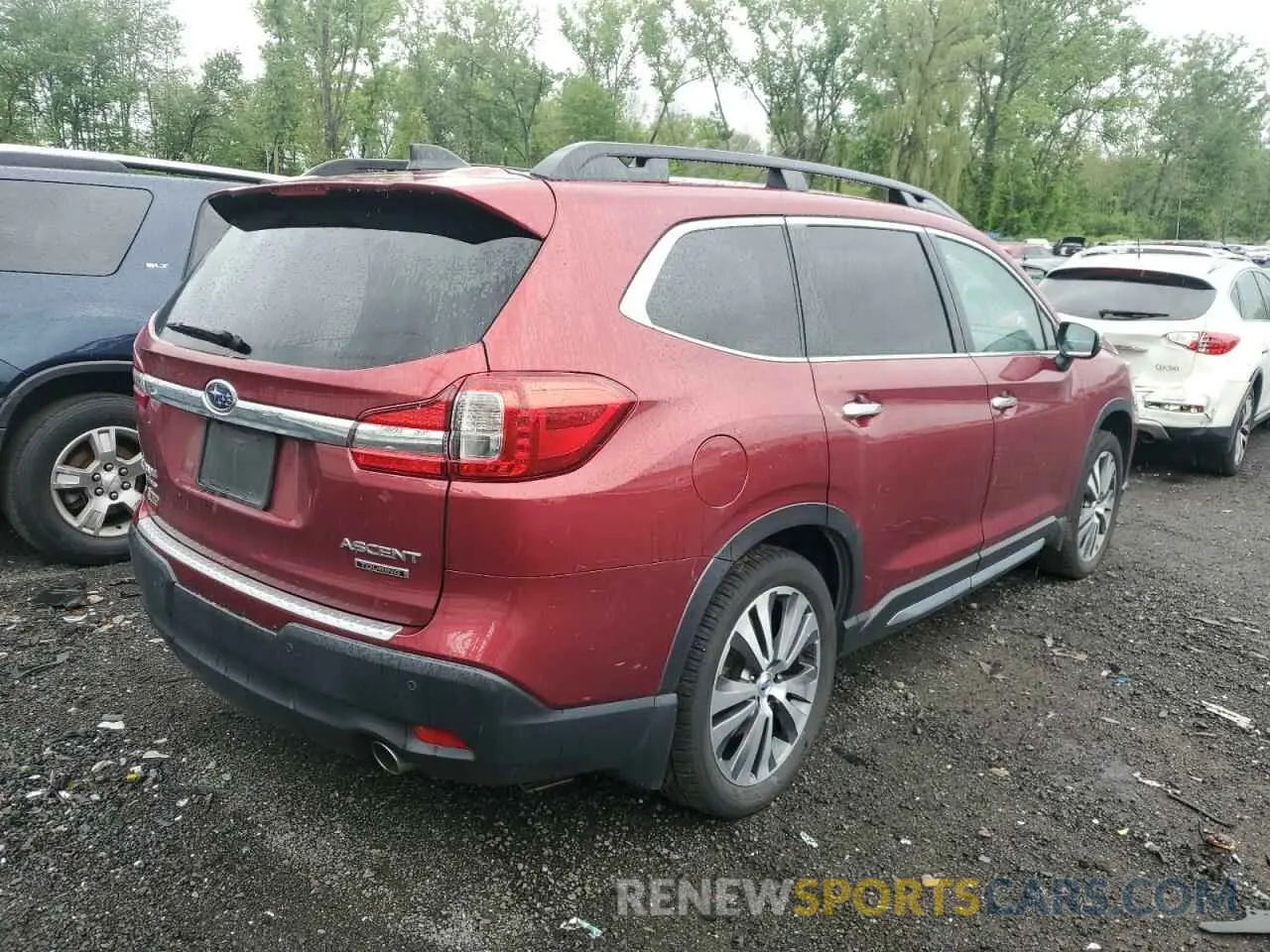 3 Photograph of a damaged car 4S4WMARD9K3466954 SUBARU ASCENT 2019