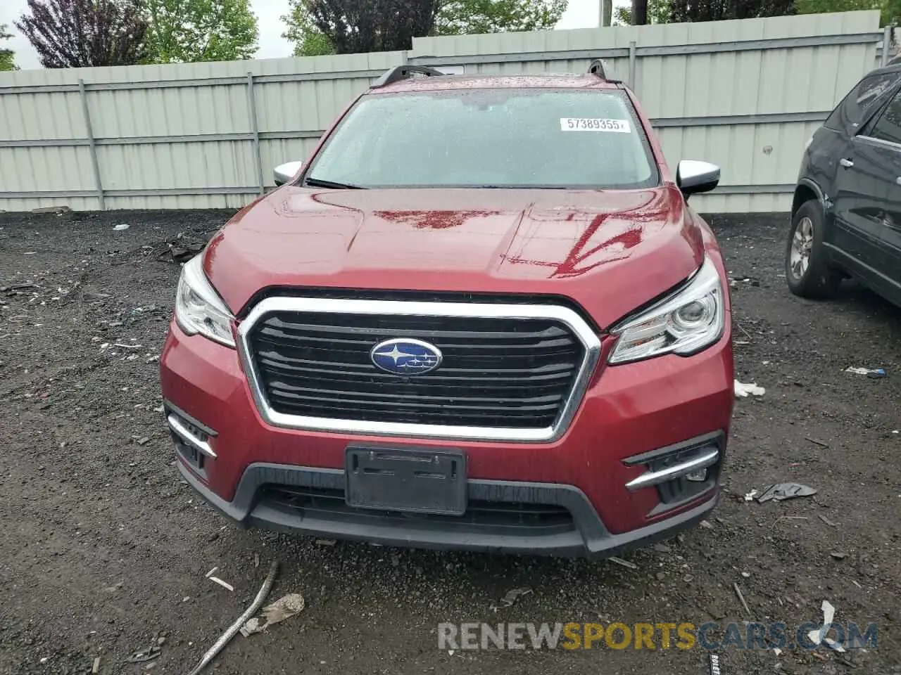 5 Photograph of a damaged car 4S4WMARD9K3466954 SUBARU ASCENT 2019