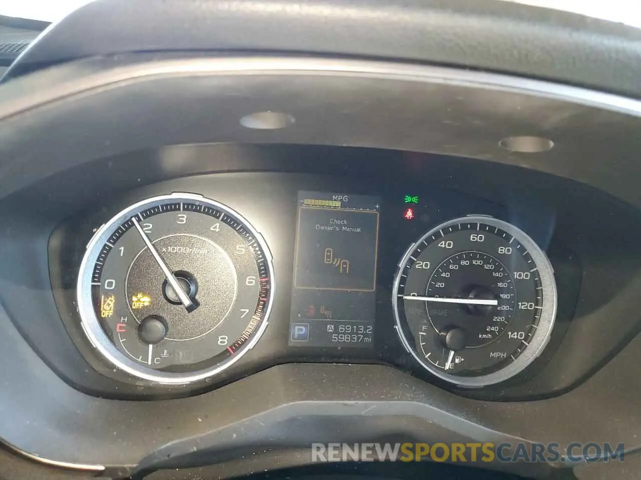 9 Photograph of a damaged car 4S4WMARD9K3476223 SUBARU ASCENT 2019
