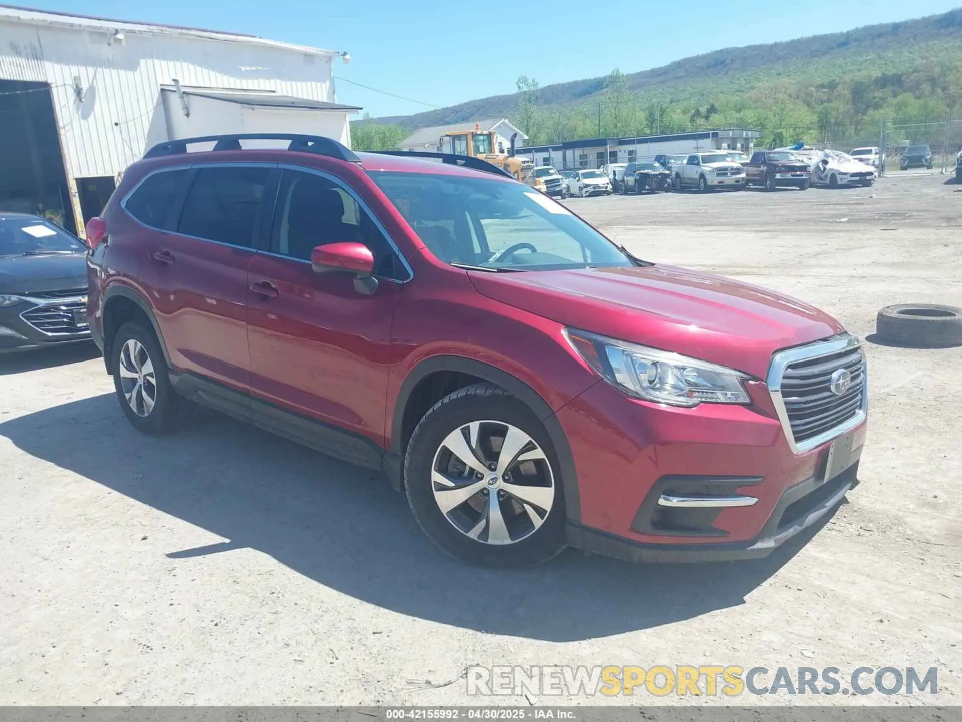1 Photograph of a damaged car 4S4WMACD2L3438293 SUBARU ASCENT 2020