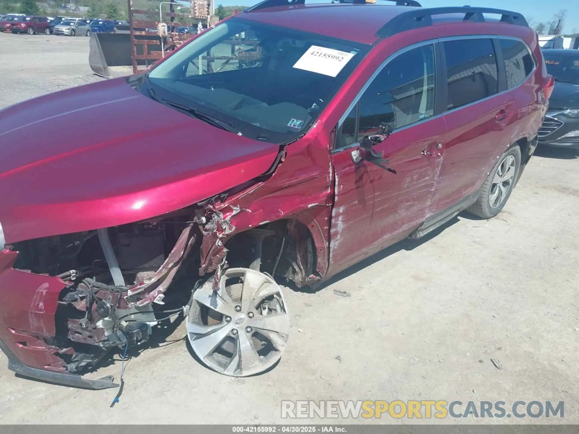6 Photograph of a damaged car 4S4WMACD2L3438293 SUBARU ASCENT 2020