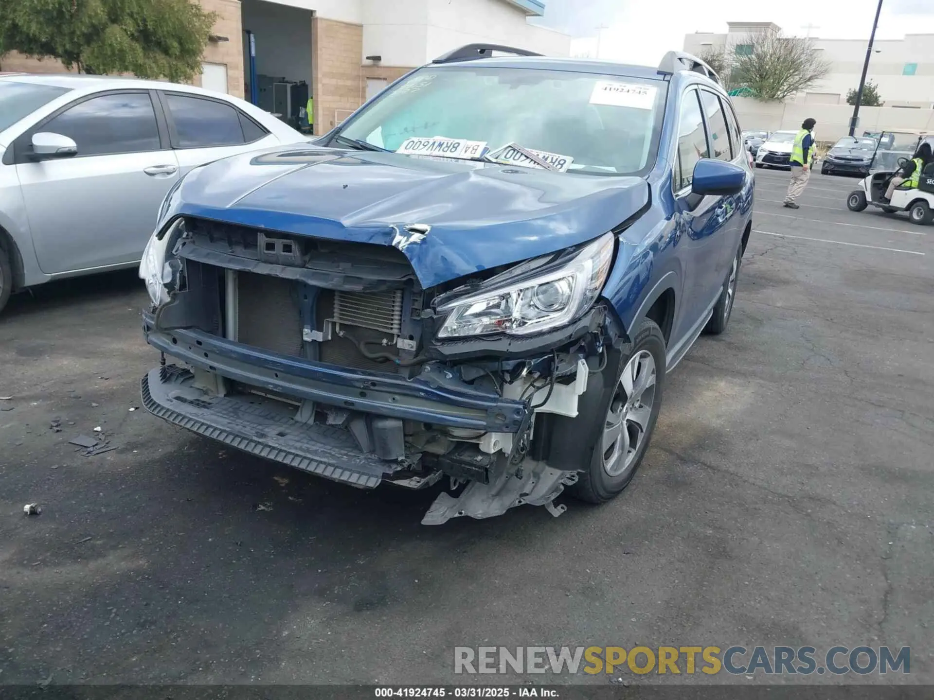 2 Photograph of a damaged car 4S4WMACD8L3478829 SUBARU ASCENT 2020