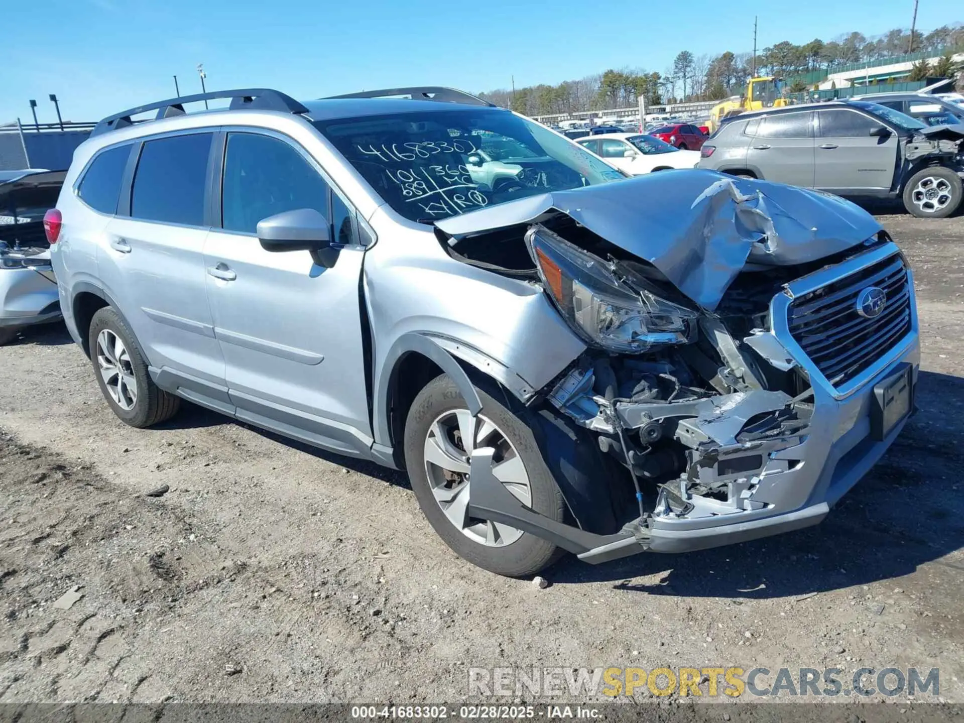 1 Photograph of a damaged car 4S4WMACD9L3457956 SUBARU ASCENT 2020