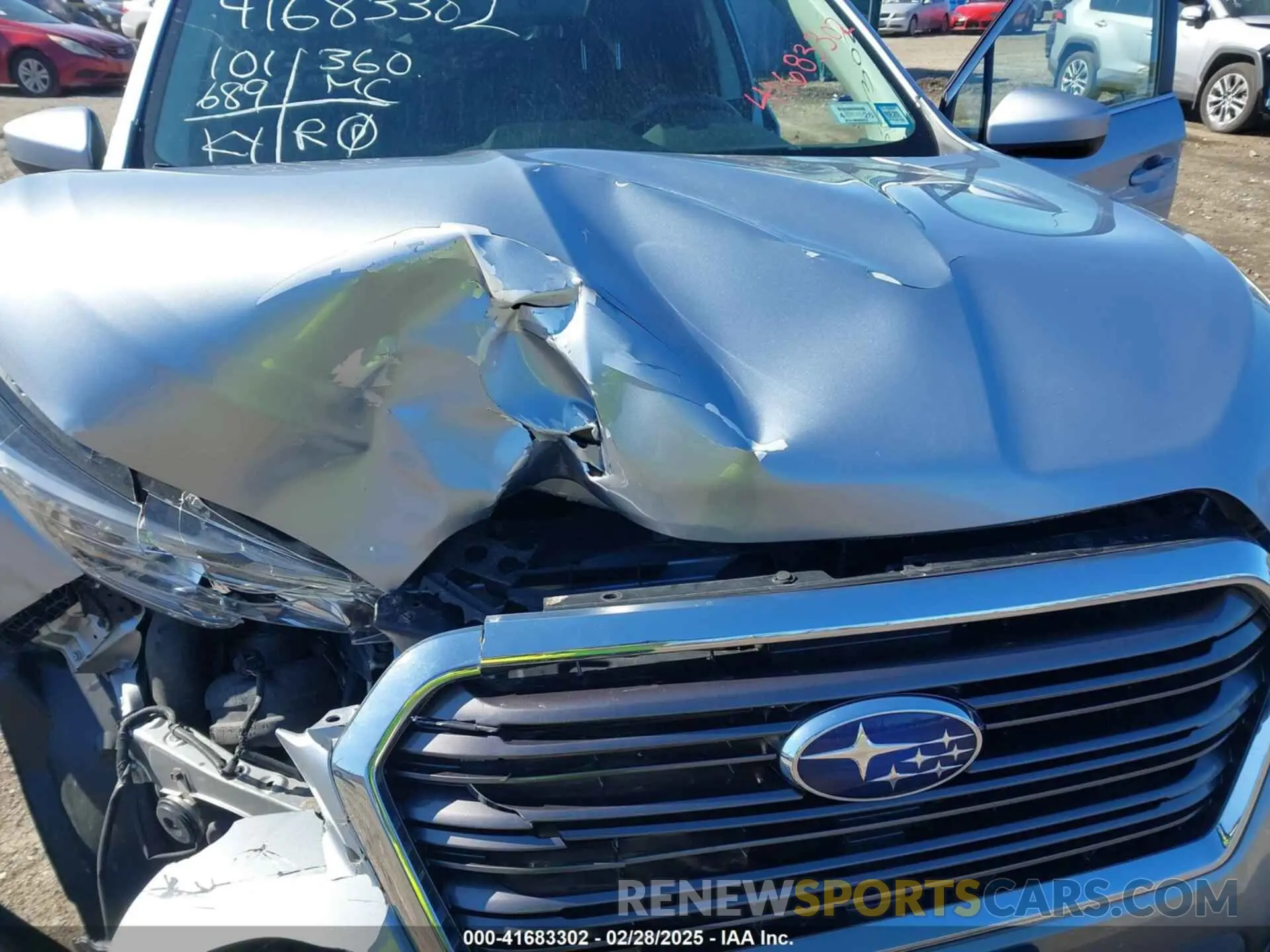 10 Photograph of a damaged car 4S4WMACD9L3457956 SUBARU ASCENT 2020