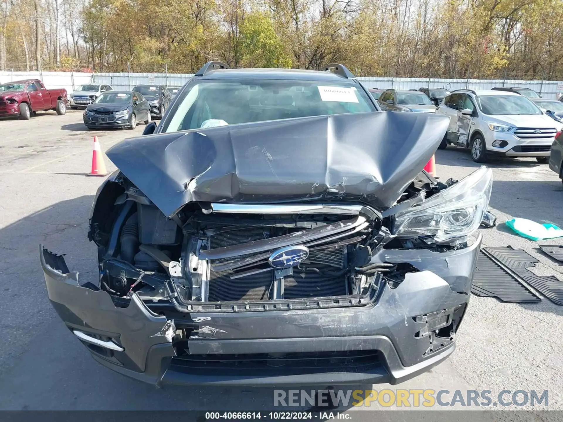 13 Photograph of a damaged car 4S4WMACDXL3433391 SUBARU ASCENT 2020