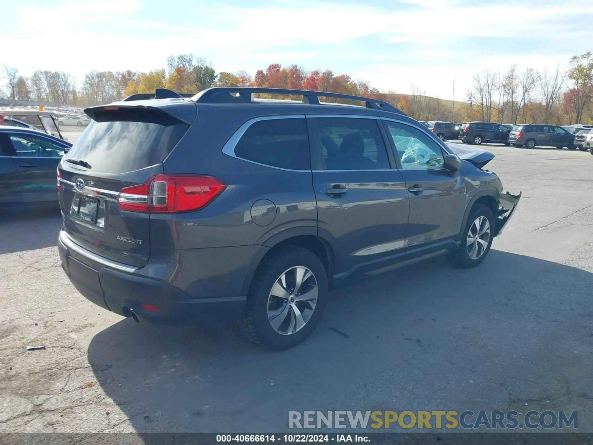 4 Photograph of a damaged car 4S4WMACDXL3433391 SUBARU ASCENT 2020