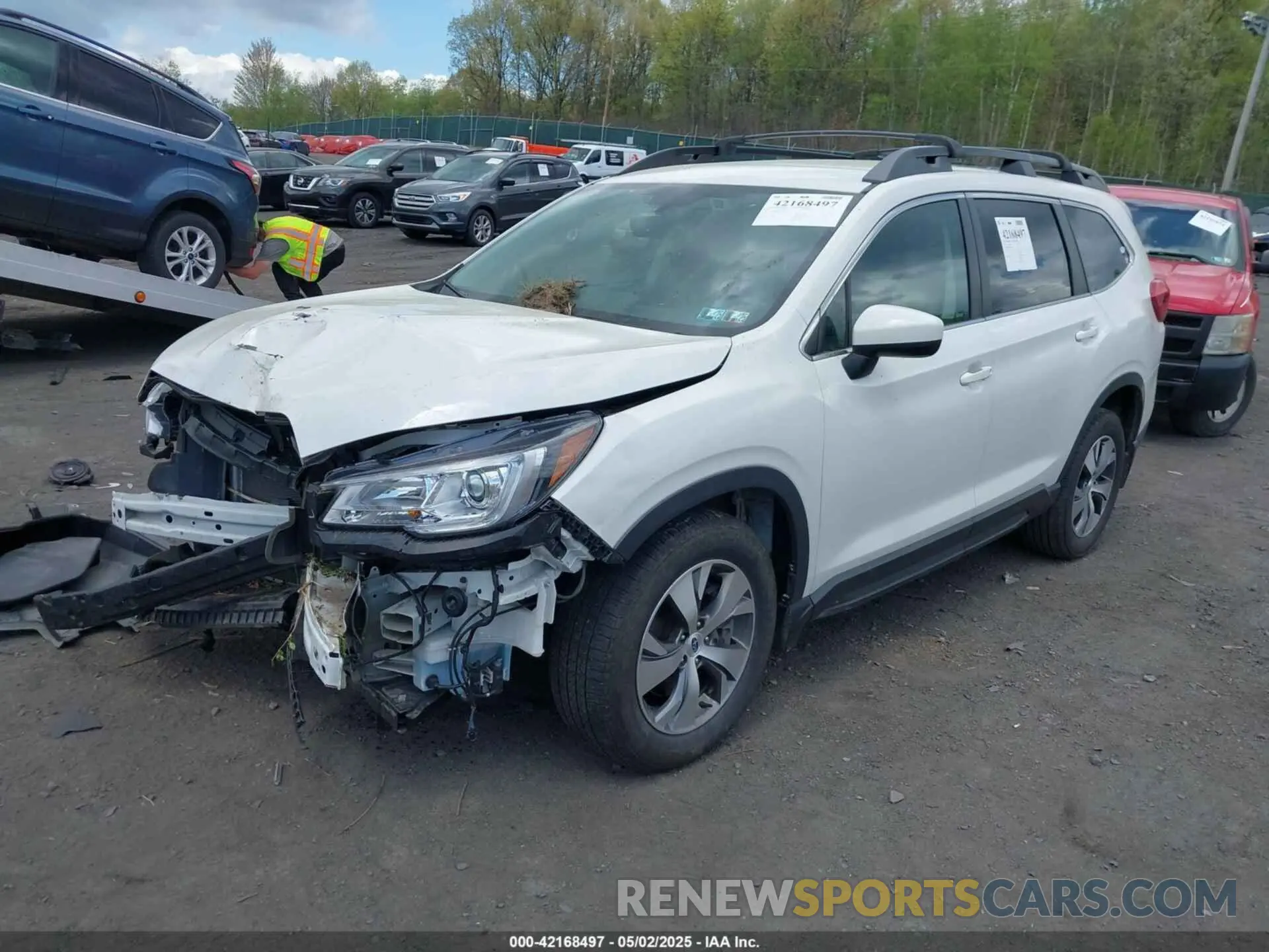 2 Photograph of a damaged car 4S4WMACDXL3464866 SUBARU ASCENT 2020