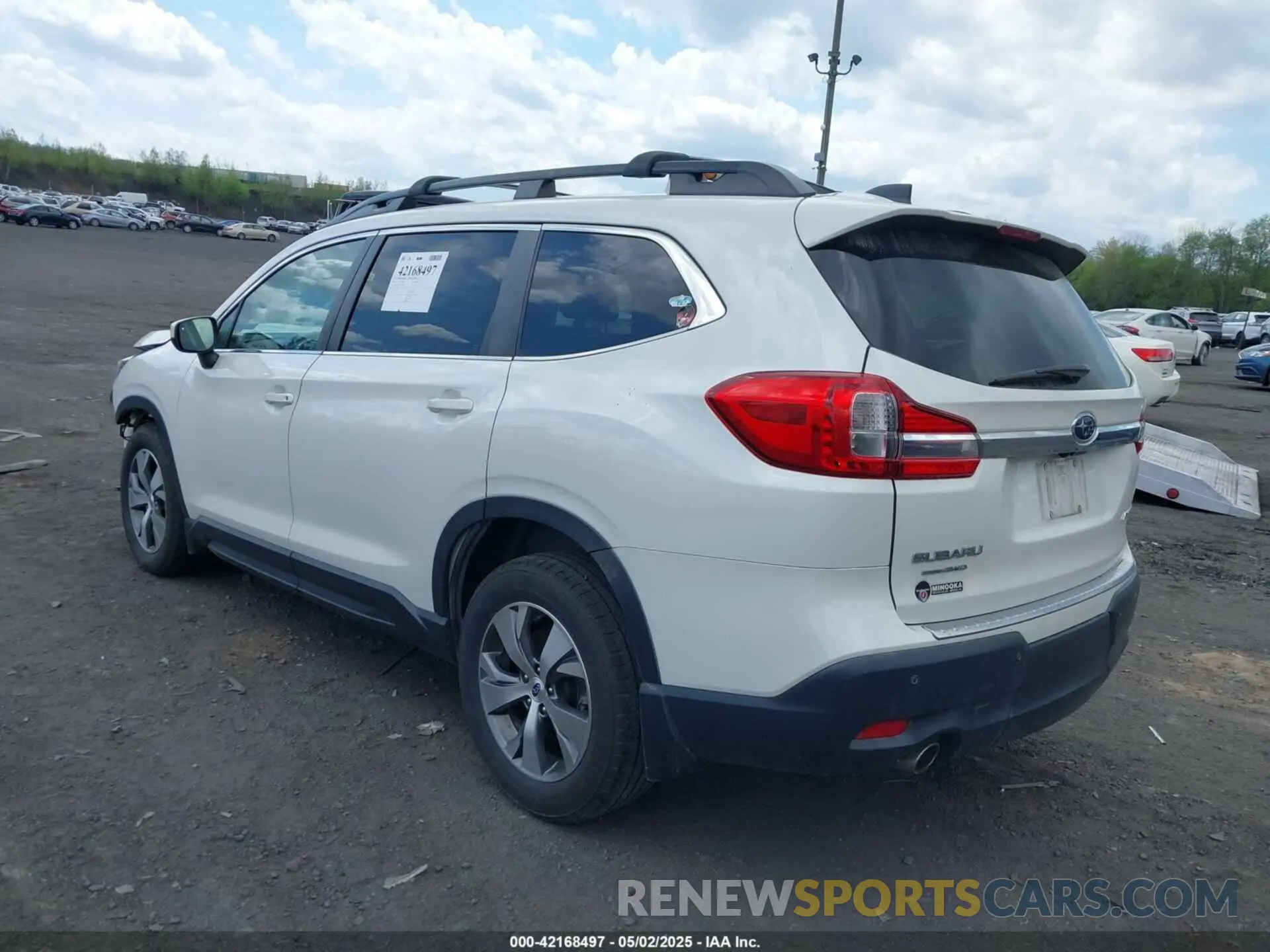 3 Photograph of a damaged car 4S4WMACDXL3464866 SUBARU ASCENT 2020