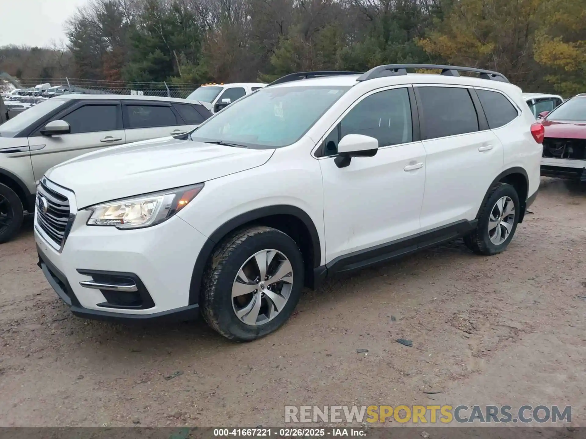 2 Photograph of a damaged car 4S4WMAFD1L3420752 SUBARU ASCENT 2020