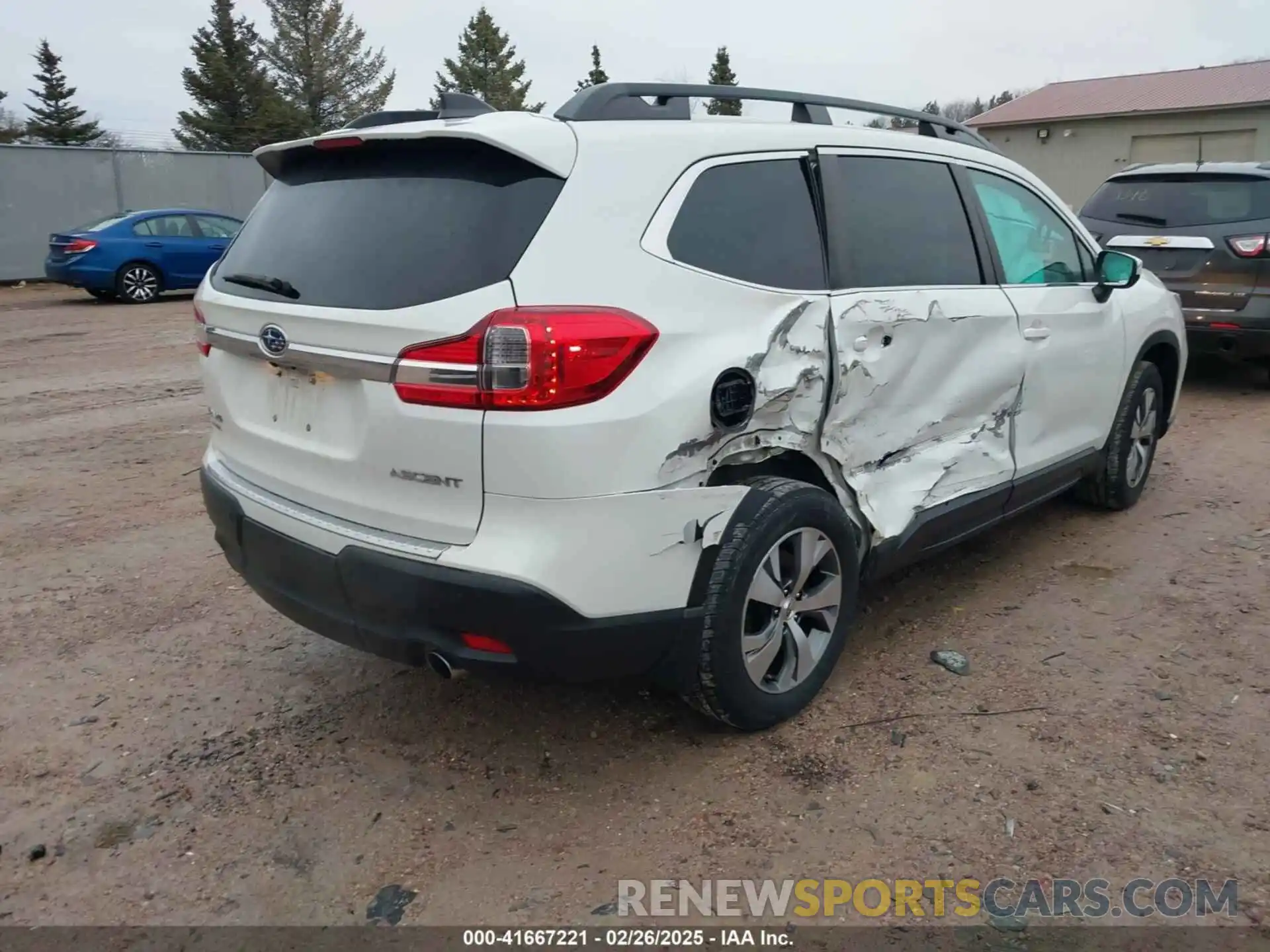 4 Photograph of a damaged car 4S4WMAFD1L3420752 SUBARU ASCENT 2020