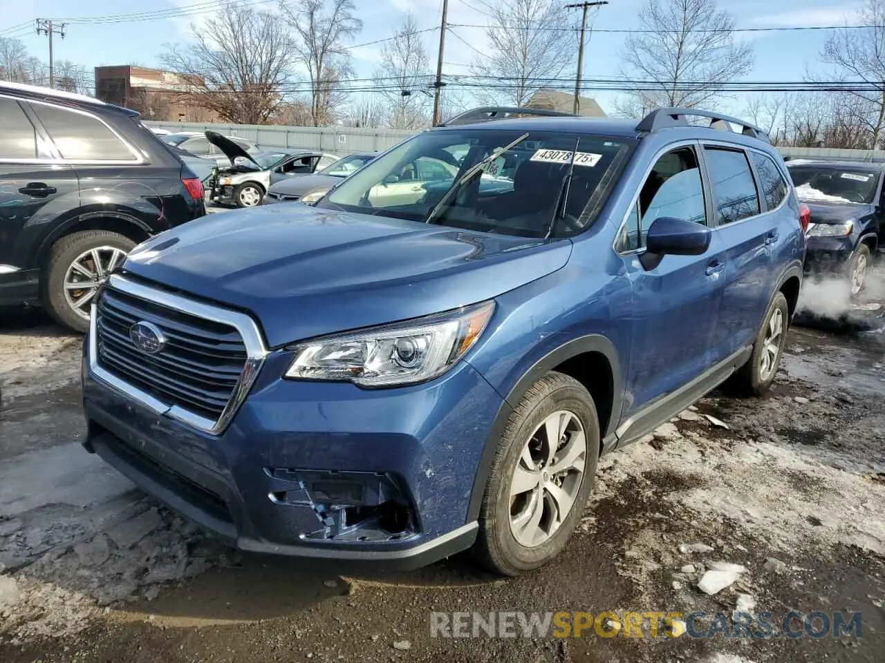 1 Photograph of a damaged car 4S4WMAFD1L3421139 SUBARU ASCENT 2020