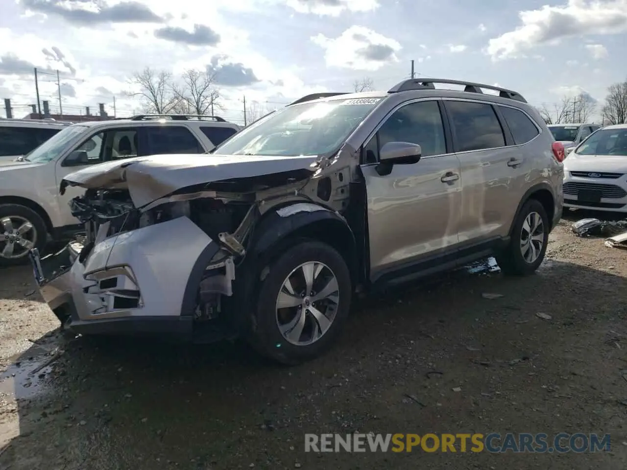 1 Photograph of a damaged car 4S4WMAFD3L3409106 SUBARU ASCENT 2020