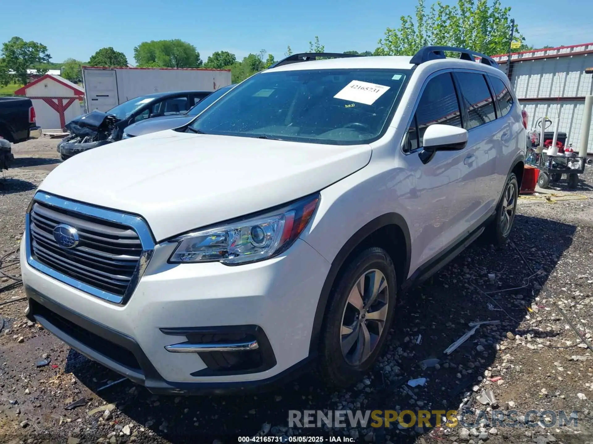 2 Photograph of a damaged car 4S4WMAFD3L3452019 SUBARU ASCENT 2020