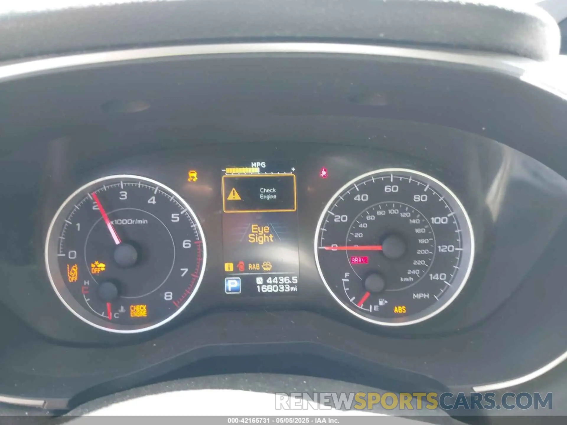 7 Photograph of a damaged car 4S4WMAFD3L3452019 SUBARU ASCENT 2020