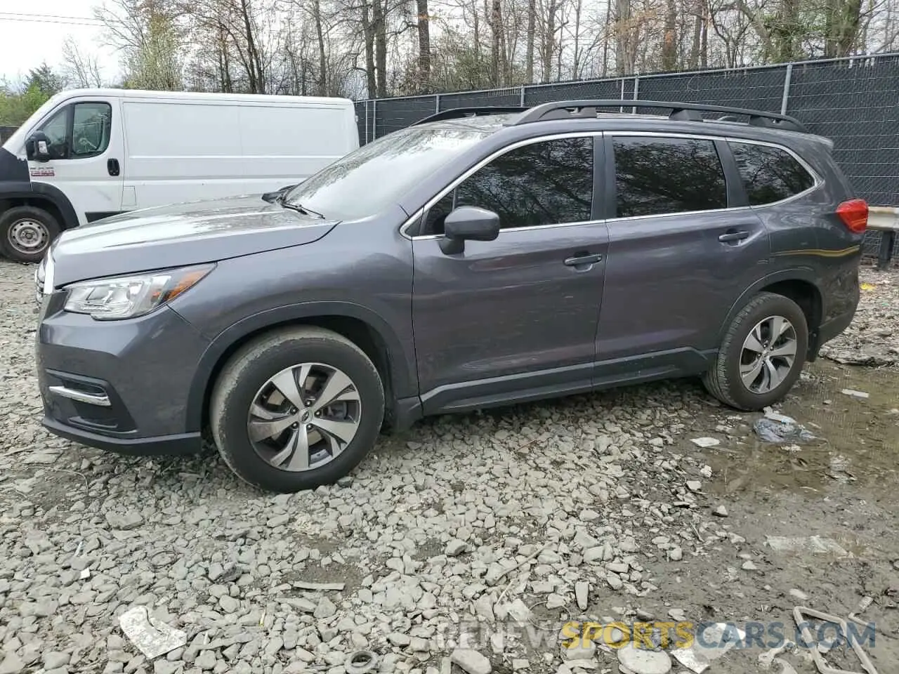 1 Photograph of a damaged car 4S4WMAFD7L3464223 SUBARU ASCENT 2020