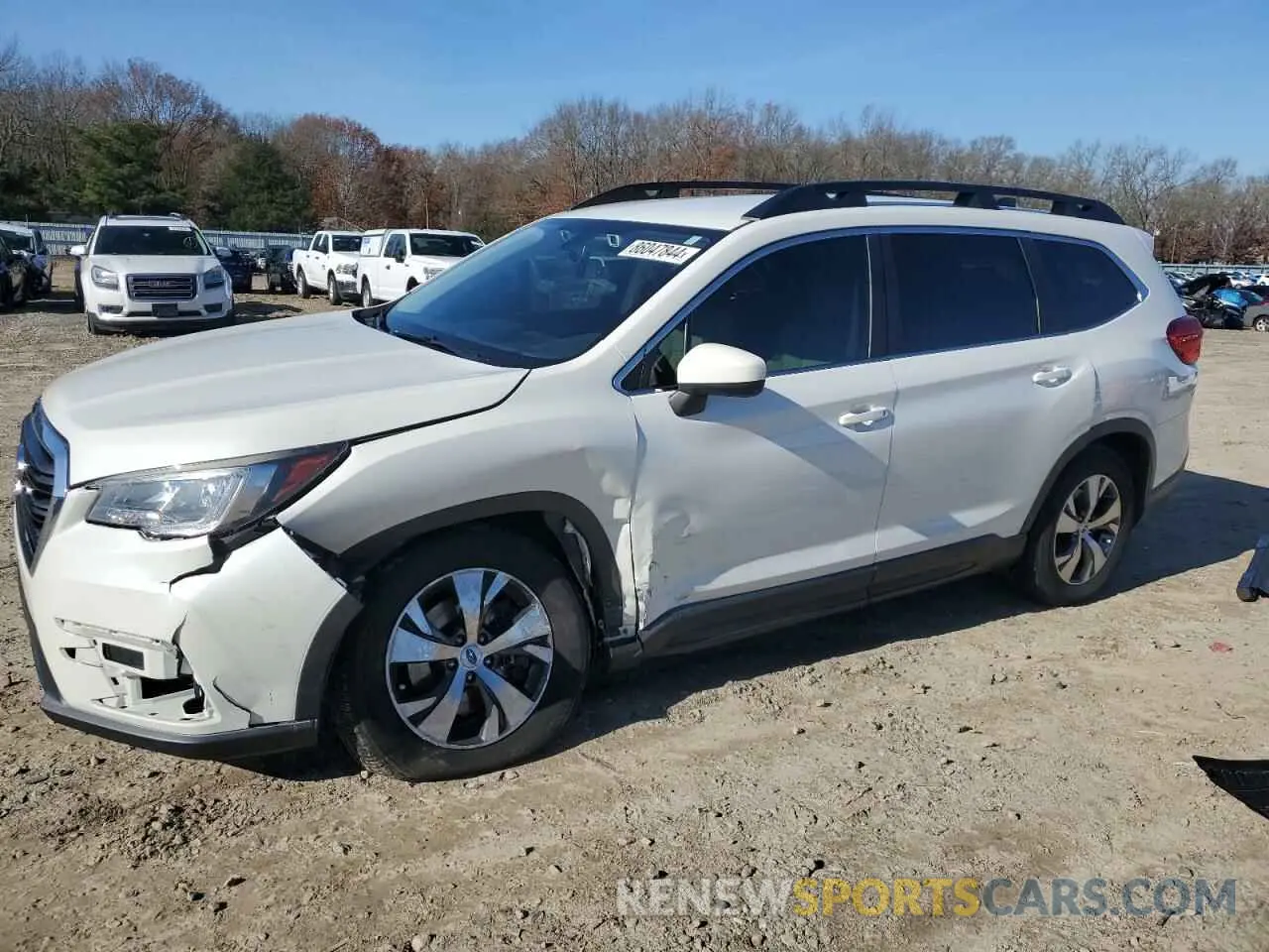 1 Photograph of a damaged car 4S4WMAFD9L3435953 SUBARU ASCENT 2020