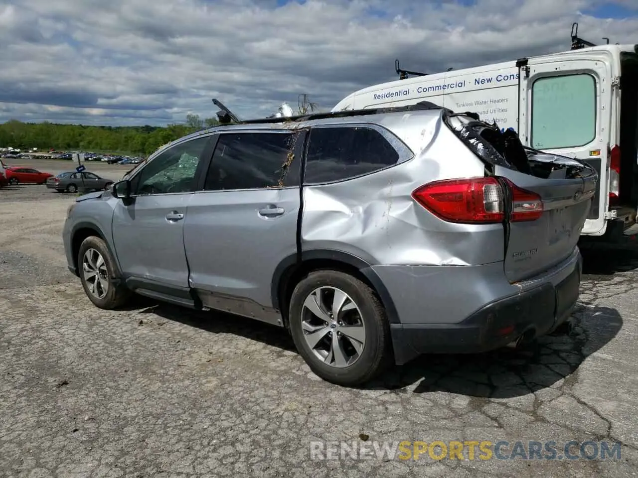 2 Photograph of a damaged car 4S4WMAFD9L3442529 SUBARU ASCENT 2020