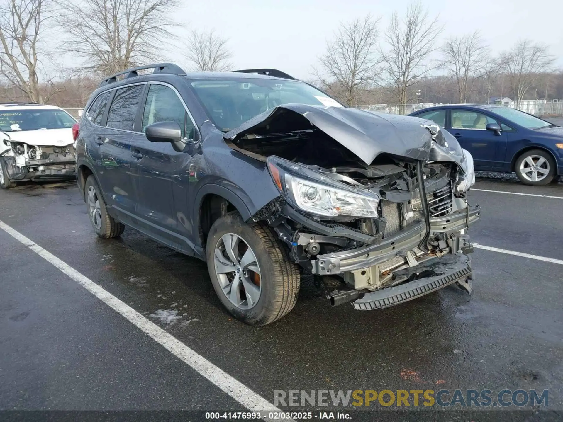 1 Photograph of a damaged car 4S4WMAFD9L3457600 SUBARU ASCENT 2020