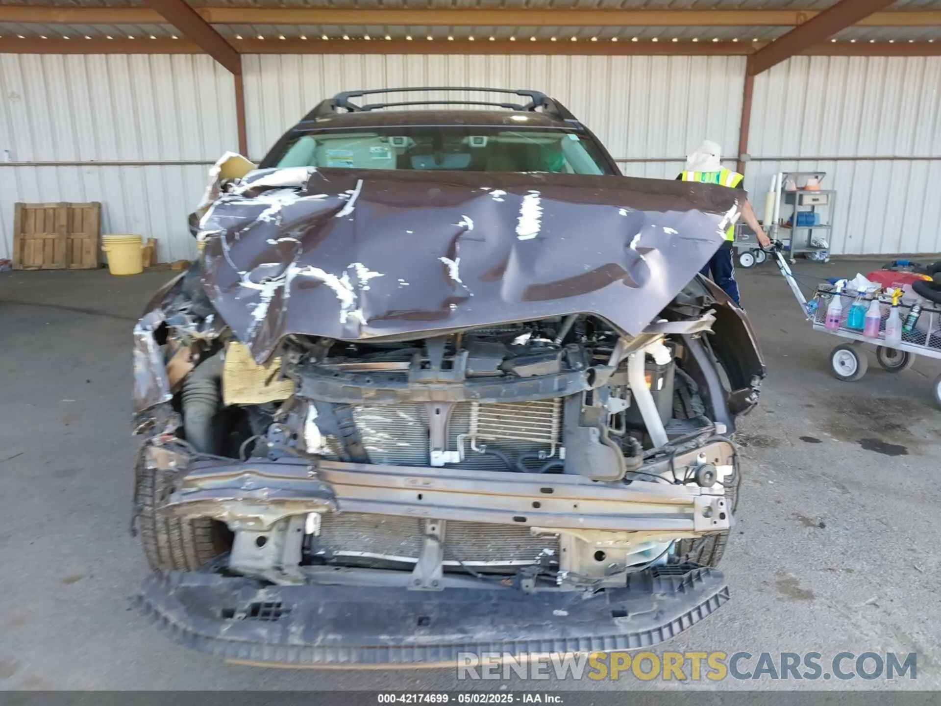 13 Photograph of a damaged car 4S4WMAJD3L3407914 SUBARU ASCENT 2020