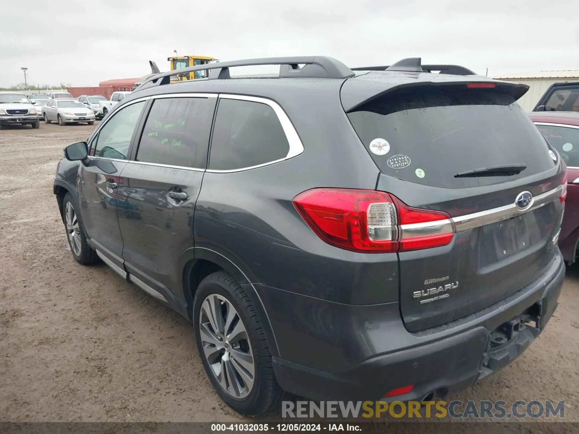 3 Photograph of a damaged car 4S4WMAJDXL3400037 SUBARU ASCENT 2020