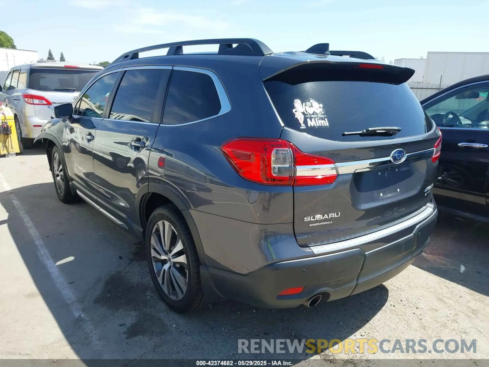 3 Photograph of a damaged car 4S4WMALD3L3477880 SUBARU ASCENT 2020