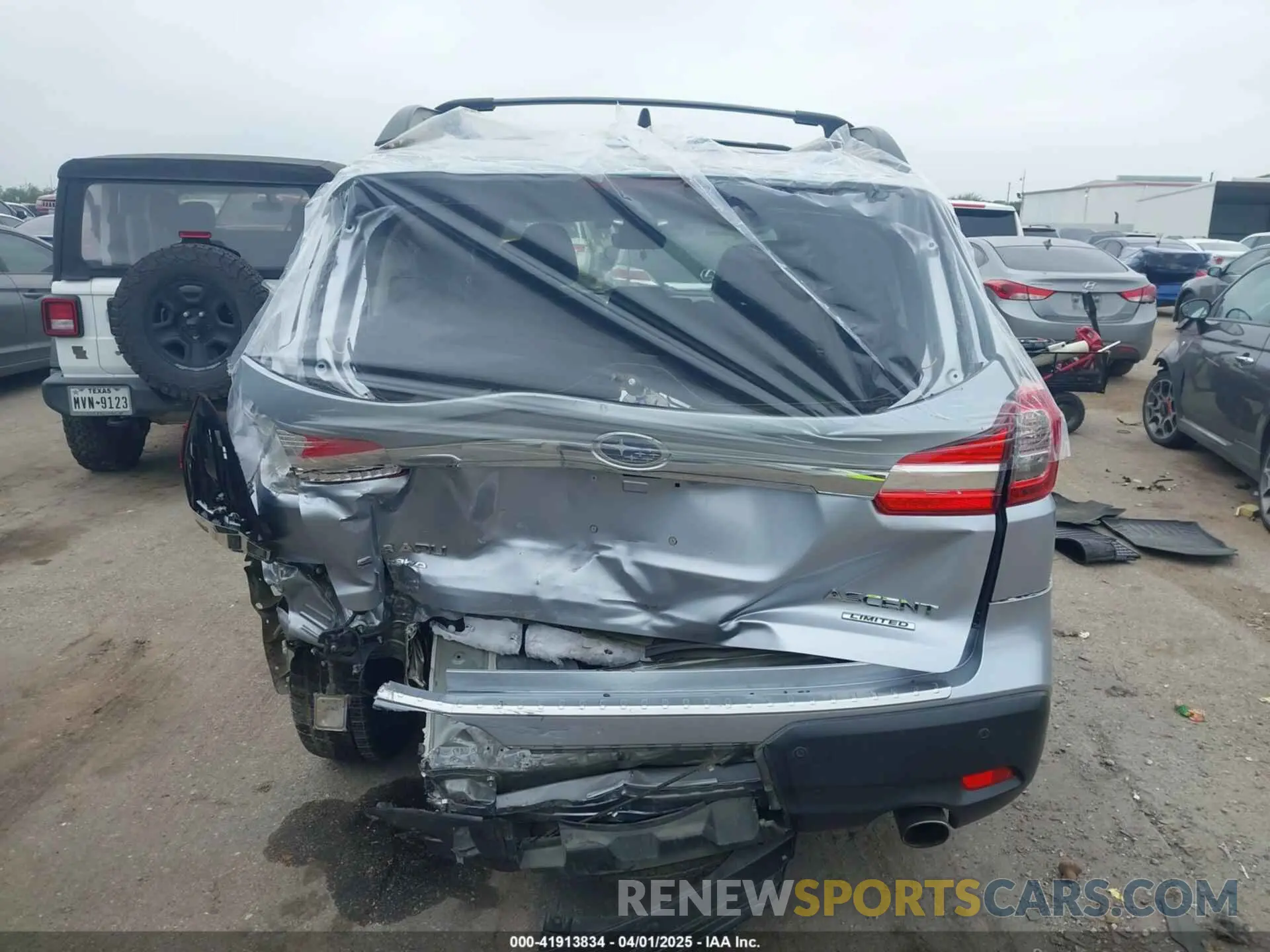 16 Photograph of a damaged car 4S4WMALD8L3447788 SUBARU ASCENT 2020