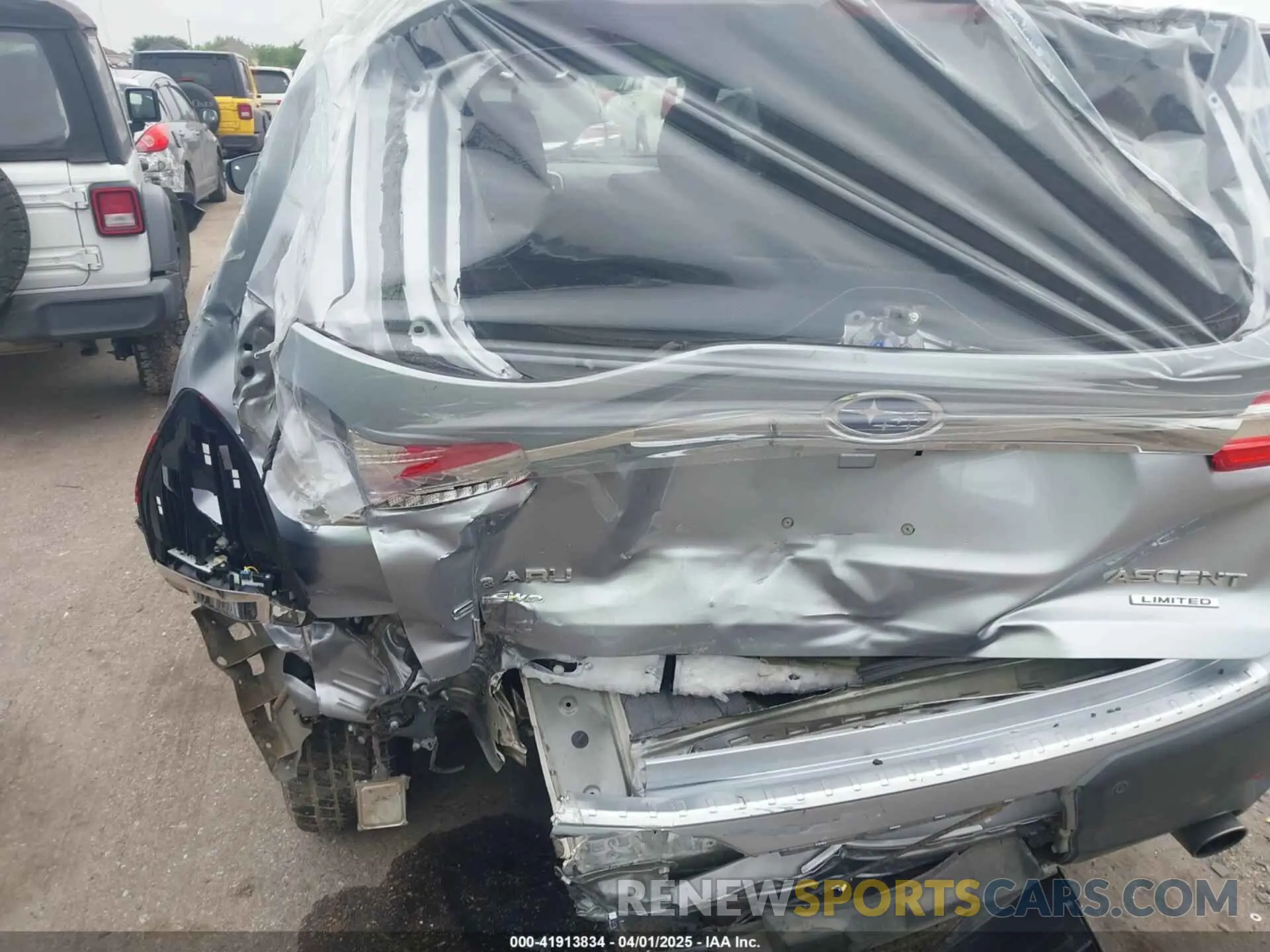 6 Photograph of a damaged car 4S4WMALD8L3447788 SUBARU ASCENT 2020