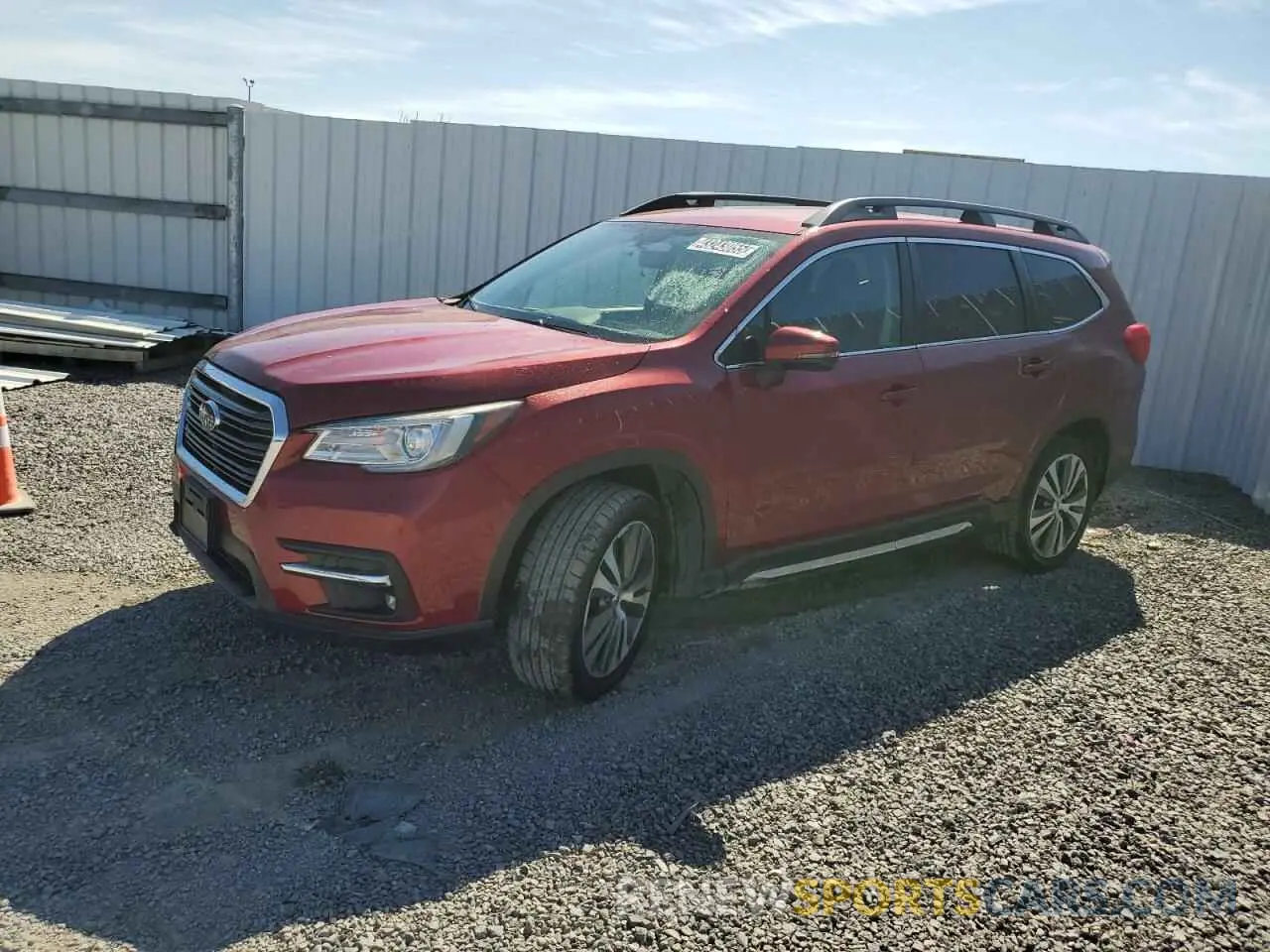1 Photograph of a damaged car 4S4WMAMD7L3451264 SUBARU ASCENT 2020