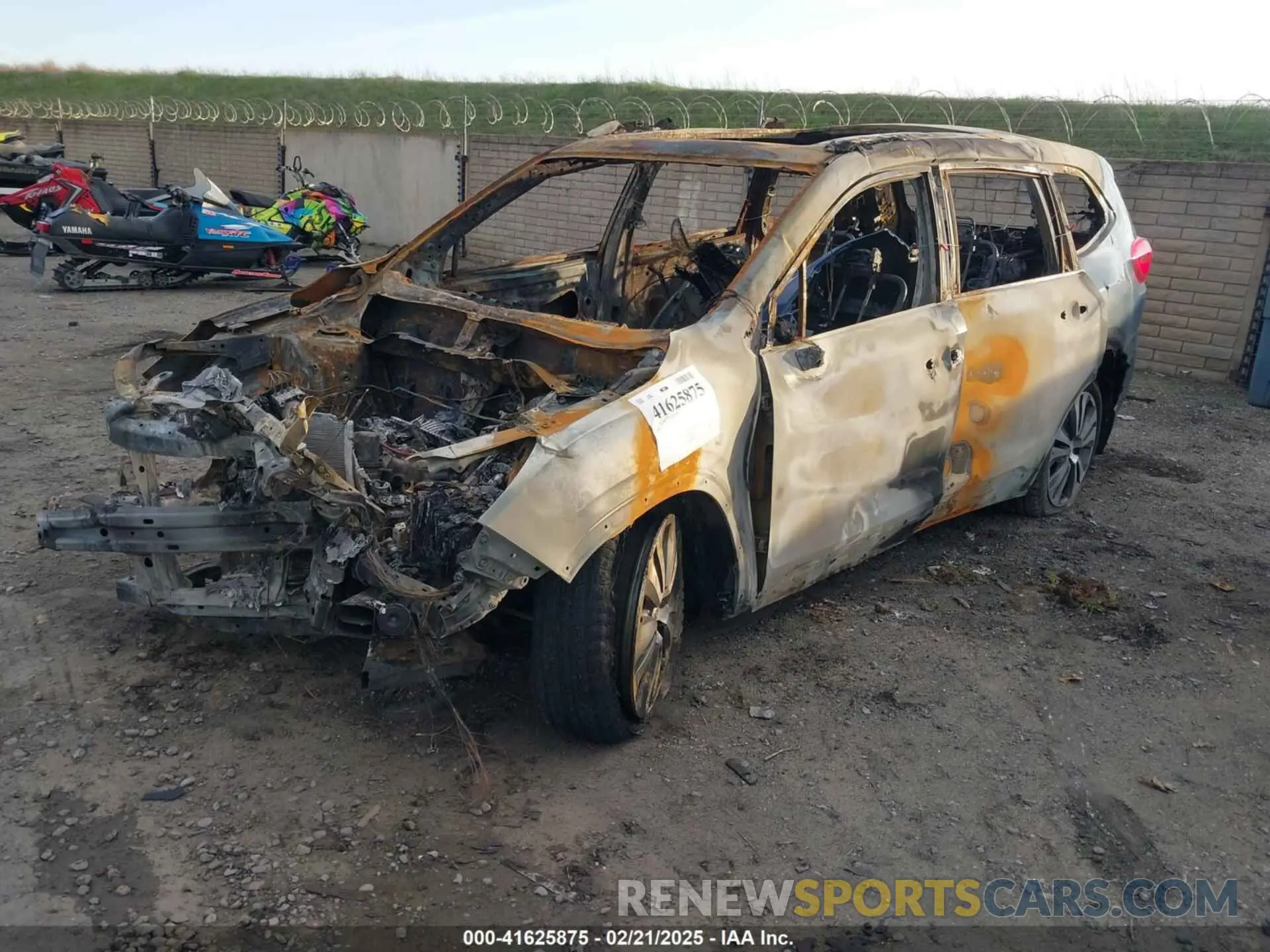 2 Photograph of a damaged car 4S4WMAPD2L3451362 SUBARU ASCENT 2020