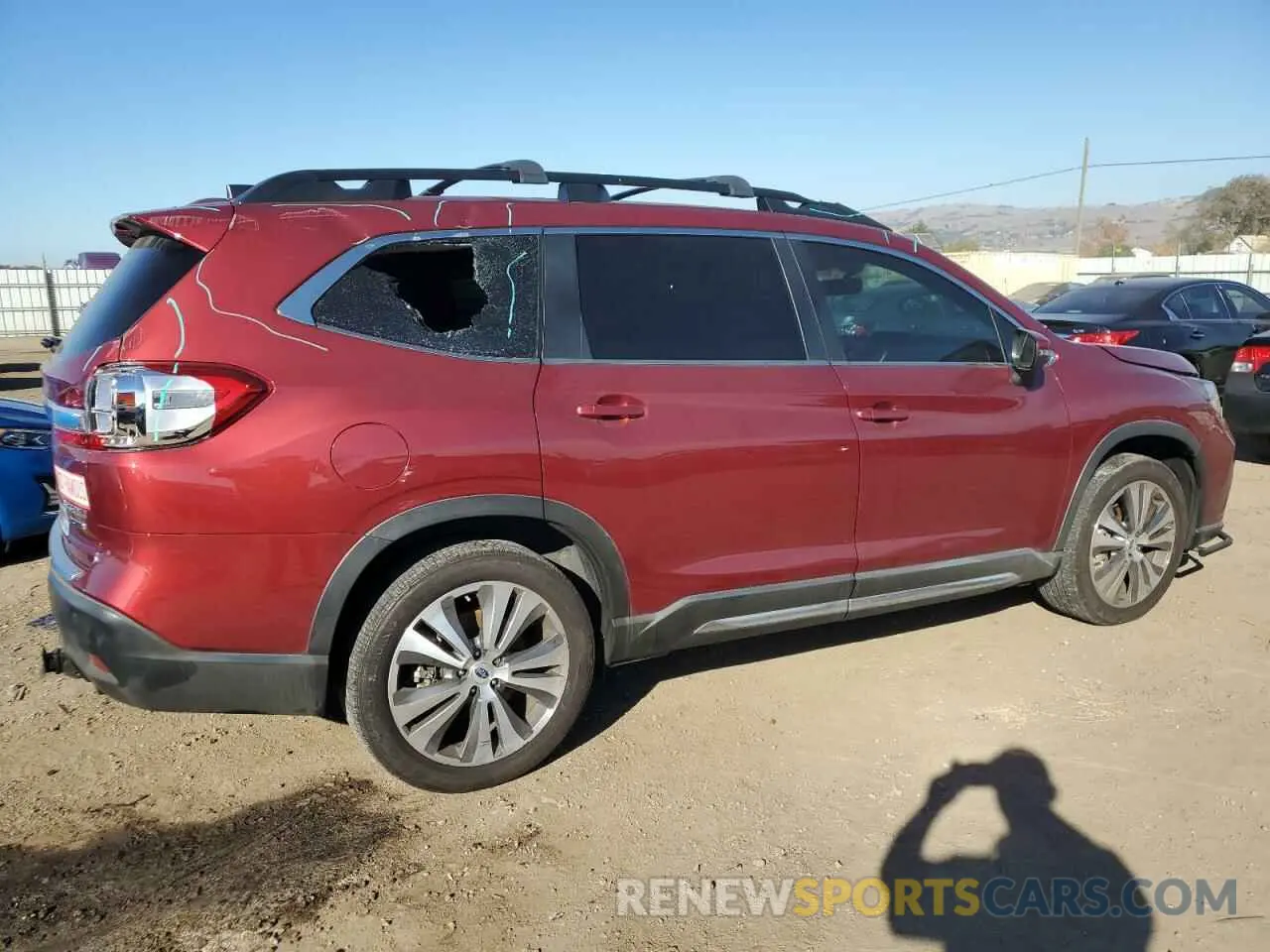 3 Photograph of a damaged car 4S4WMAPD3L3459339 SUBARU ASCENT 2020