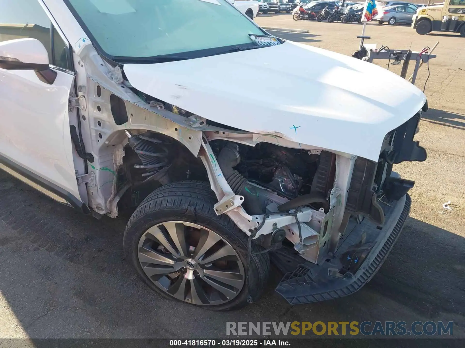 1 Photograph of a damaged car 4S4WMAPD4L3451136 SUBARU ASCENT 2020