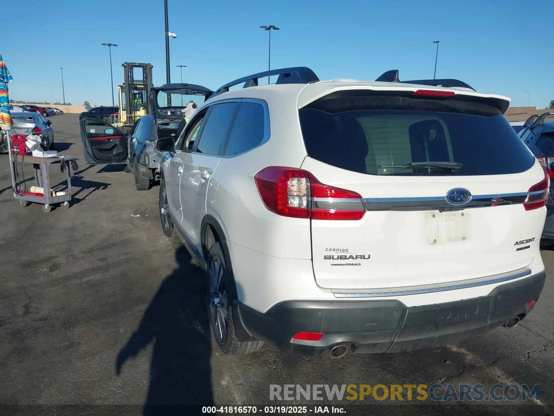 3 Photograph of a damaged car 4S4WMAPD4L3451136 SUBARU ASCENT 2020