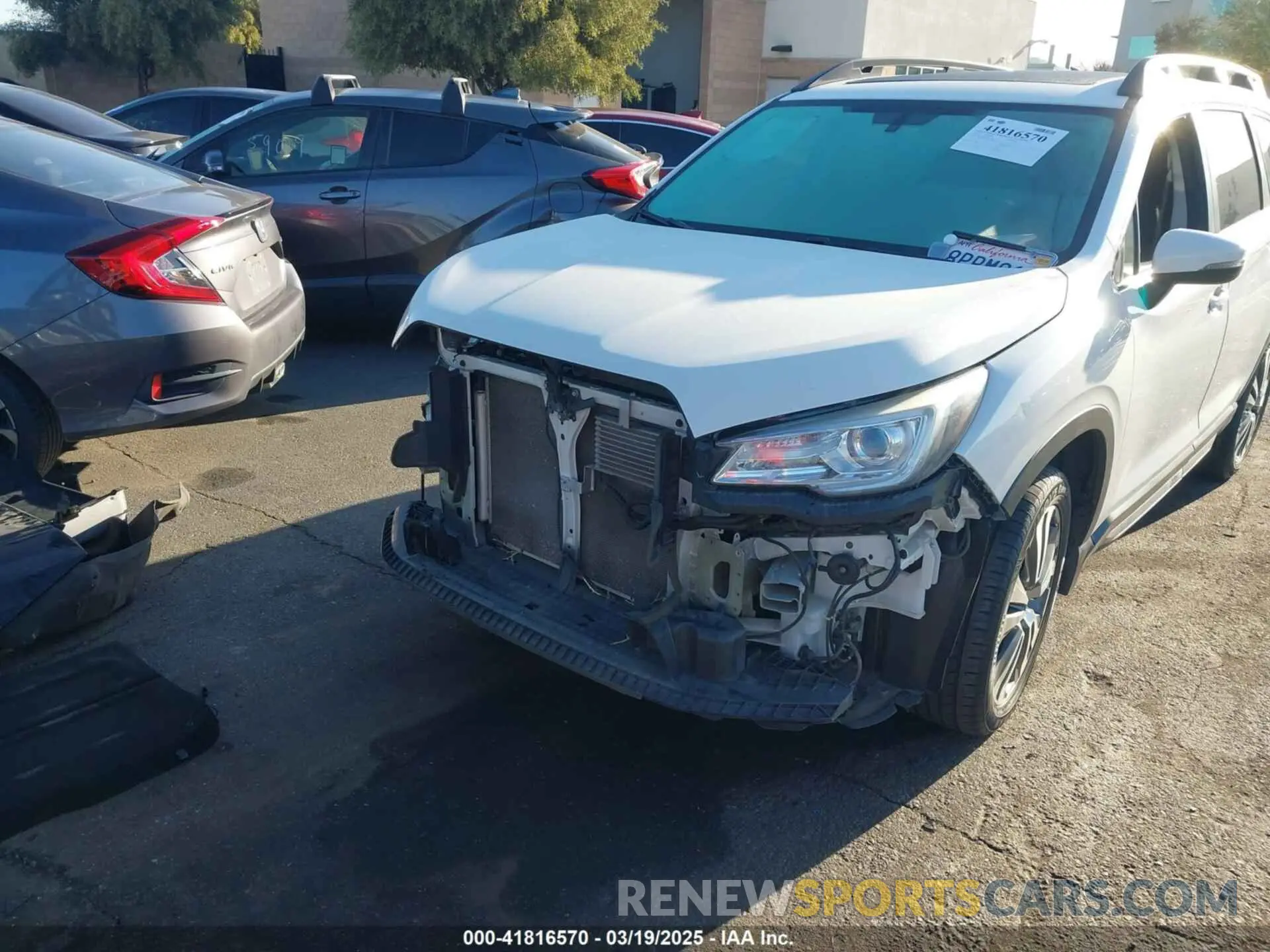 6 Photograph of a damaged car 4S4WMAPD4L3451136 SUBARU ASCENT 2020