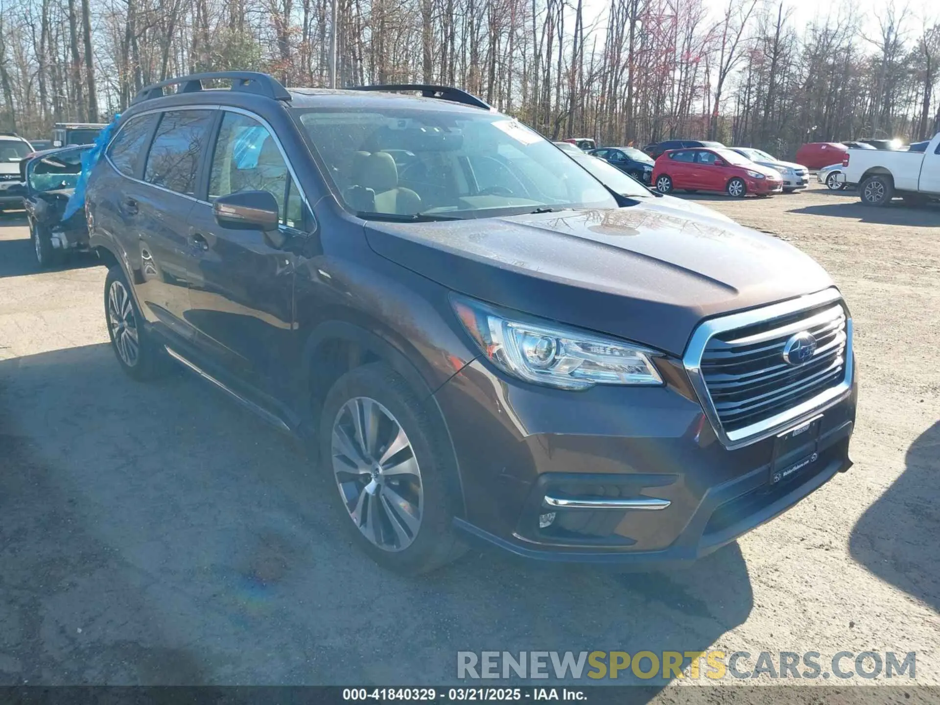 1 Photograph of a damaged car 4S4WMAPD5L3402852 SUBARU ASCENT 2020
