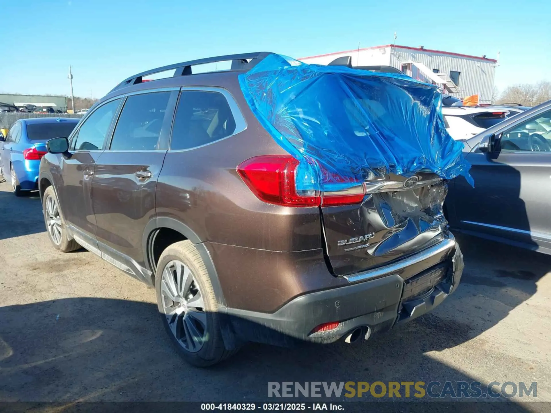 3 Photograph of a damaged car 4S4WMAPD5L3402852 SUBARU ASCENT 2020