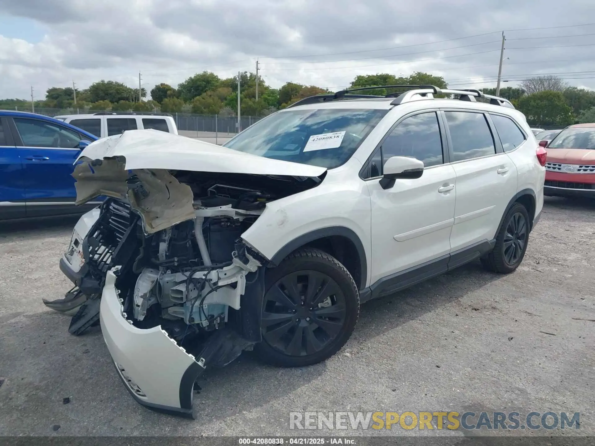 2 Photograph of a damaged car 4S4WMAPD7L3476953 SUBARU ASCENT 2020