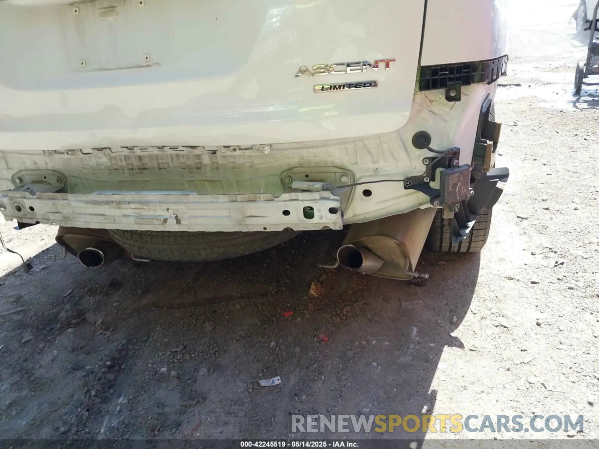 19 Photograph of a damaged car 4S4WMAPDXL3421851 SUBARU ASCENT 2020
