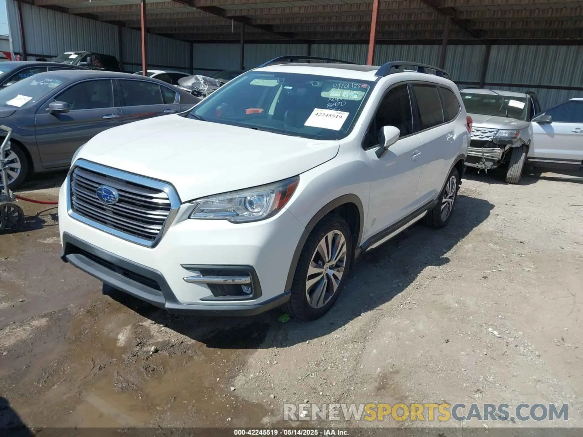 2 Photograph of a damaged car 4S4WMAPDXL3421851 SUBARU ASCENT 2020