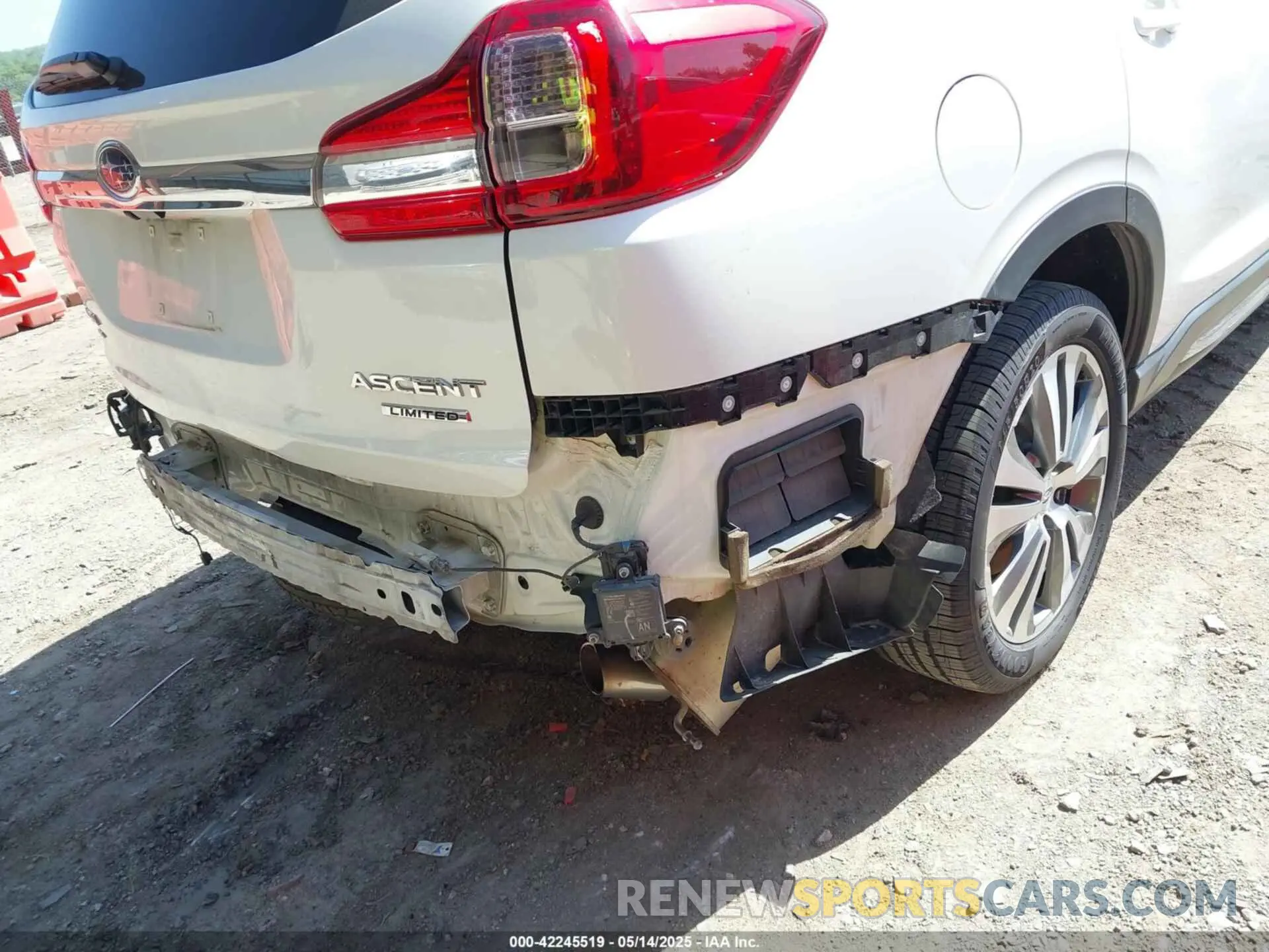 20 Photograph of a damaged car 4S4WMAPDXL3421851 SUBARU ASCENT 2020