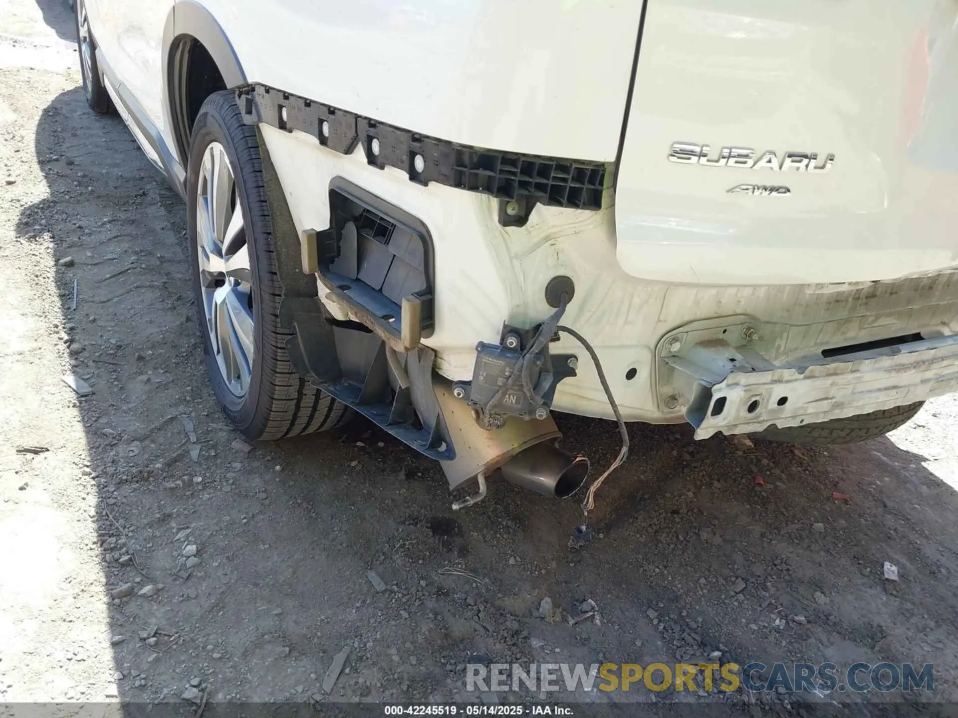 22 Photograph of a damaged car 4S4WMAPDXL3421851 SUBARU ASCENT 2020